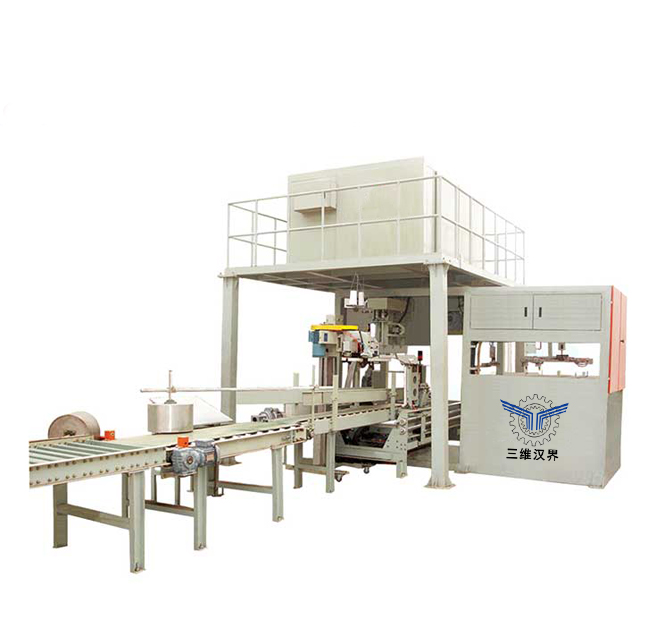 三維漢界全自動包裝機助力石英砂企業減時增效